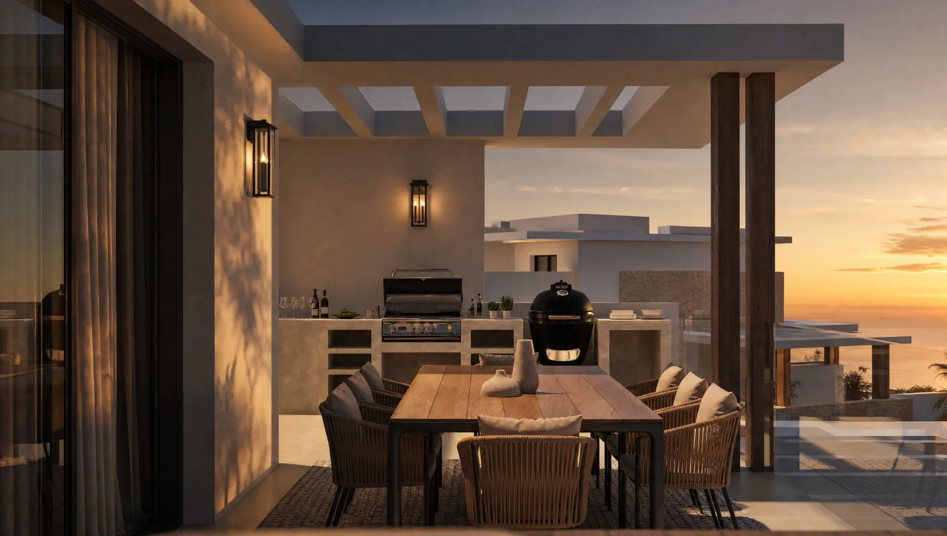 Outdoor kitchen